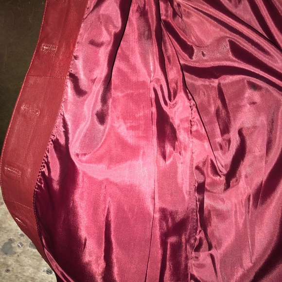 77Asters leather jacket with sweater sleeves - Picture 5 of 5